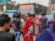 Garment workers protest, traffic stop on Badda-Rampura road